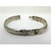 Image 4 : 4 Vintage Sterling Silver Hinged Bangle Bracelets