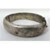 Image 5 : 4 Vintage Sterling Silver Hinged Bangle Bracelets