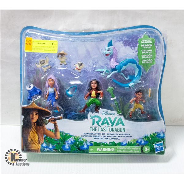 NEW WITH BOX DISNEY RAYA  & THE LAST DRAGON