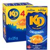 NEW 4 PACK OF KD ORIGINAL CHEESE MACARONI
