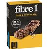 Image 1 : NEW 385G BOX OF FIBRE 1 CHEWY BARS - OATS &