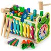 Image 1 : NEW WITH BOX 6 IN 1 MONTESSORI HITTING GAME
