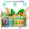 Image 2 : NEW WITH BOX 6 IN 1 MONTESSORI HITTING GAME