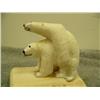 Image 2 : Pair of happy bears 3" tall by Frank Kiyuklook of Savoonga retail value $620.00 (33)