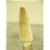 Image 4 : Whale tooth scrimshawed with a ship 4.25" (33)