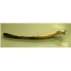 Image 5 : Relief carved whale bone with 2 whales 57.5" long (33)