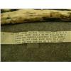 Image 4 : Old Ivory Walrus tusk mounted with 3 carved ivory seals being stalked by a crawling hunter, Savoonga