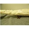 Image 4 : Ivory tusk cribbage board made to look like a whale with relief carvings of walrus, bear, seals, and