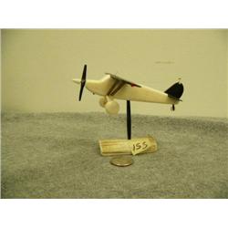 Super cub made out of baleen and ivory 3.5" tall by Al Kaloke (33)