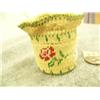 Image 3 : Cedar basket with handle, flowers and rabbits 2.25" (33)