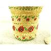 Image 3 : Cedar basket with handle and flowers 1.75" retail value $455.00(33)