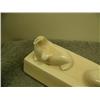 Image 4 : 3 walrus mounted on walrus tusk by Marvin Kulowiyi from Savoonga retail value $1195.00 18" long(33)