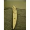 Image 8 : 3 walrus mounted on walrus tusk by Marvin Kulowiyi from Savoonga retail value $1195.00 18" long(33)