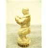 Image 4 : Bone carving of man 5" tall (33)