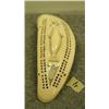 Image 5 : Ivory cribbage board 5.5" long with carved seal and scrimshawed seal and Orca by William Luke 5.5" (