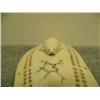 Image 8 : Ivory cribbage board 5.5" long with carved seal and scrimshawed seal and Orca by William Luke 5.5" (