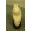Image 8 : Carved walrus mounted on wood By Eddy Syzoc 7.5" tall retail value $2200.00 (33)