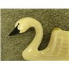 Image 3 : Lot of 3: Ivory carvings - swan pin by Fred Mayac retail value $135.00, 2 ivory sticks with prongs w
