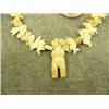 Image 2 : Ivory necklace with bear pendant and various animal carvings: rabbit, birds, bears, squirrel, foxes,