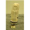 Image 1 : Carved Ivory Eskimo man 4.25" (33)