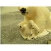 Image 3 : Carved ivory polar bear with 2 cubs 2.5" tall by Kiyuklook (33)