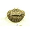 Image 1 : Baleen basket with top 2.5" tall 3.5" diameter retail value $2250.00 (33)