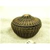 Image 2 : Baleen basket with top 2.5" tall 3.5" diameter retail value $2250.00 (33)