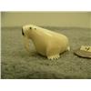 Image 4 : CHOICE on 3: ivory carvings -walrus by Edgar Iyapana Sr. of Diomede, AK 1.25" tall (33)
