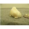 Image 5 : CHOICE on 3: ivory carvings -walrus by Edgar Iyapana Sr. of Diomede, AK 1.25" tall (33)