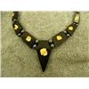 Image 3 : CHOICE on 2: Baleen necklace with hematite beads and gold nugget accents by R.B. (33)