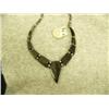 Image 6 : CHOICE on 2: Baleen necklace with hematite beads and gold nugget accents by R.B. (33)