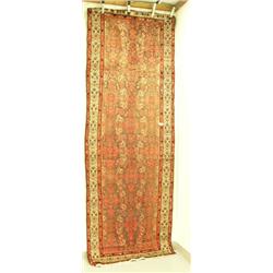 Rug, Hamadan, 9.9 by 3.3, $1986 (8888)