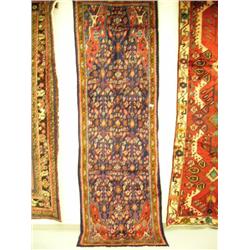 Rug, Hamadan, 10.6 by 3.1, $1998 (8888)