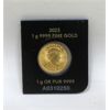 Image 2 : 1 Gram .9999 Fine Gold 2023 Maple Leaf Coin 