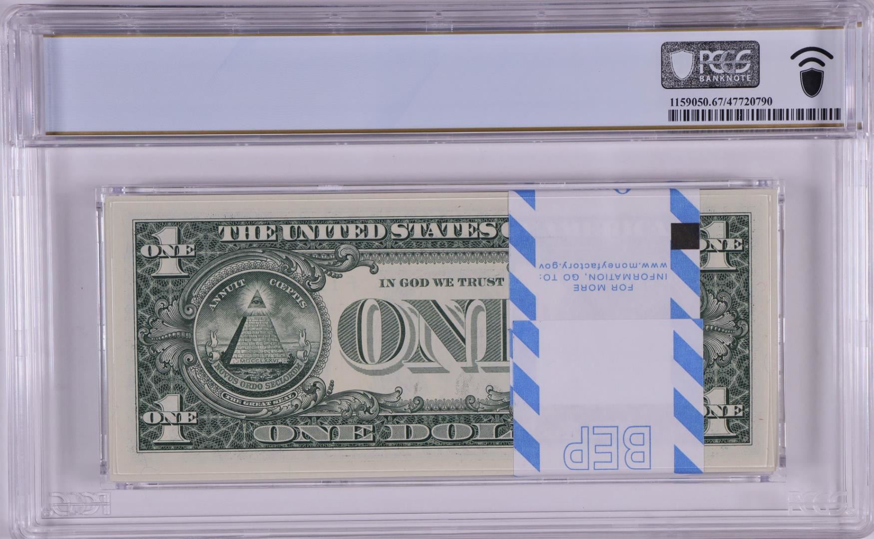 Pack 2017A $1 Federal Reserve STAR Notes Atlanta Fr.3005-F* PCGS Superb ...