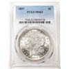 Image 1 : 1897 $1 Morgan Silver Dollar Coin PCGS MS63