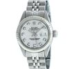 Image 2 : Rolex Ladies Stainless Steel Diamond Datejust Wristwatch
