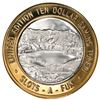 Image 1 : .999 Silver Slots A Fun Casino Las Vegas, NV $10 Limited Edition Casino Gaming Token