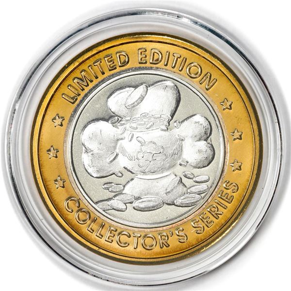 .999 Silver Fitzgerald's Casino & Hotel Tunica, MS $10 Limited Edition Gaming Token