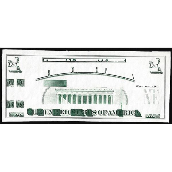 Circa 1970's Lincoln Memorial Giori Test Note
