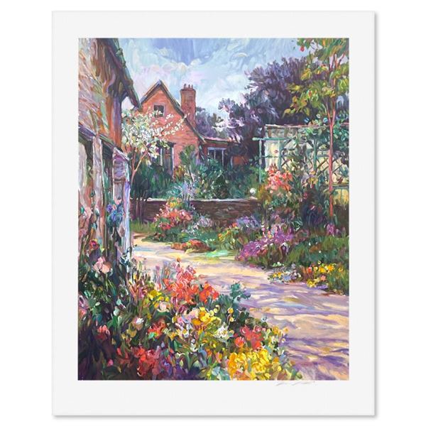 Henri Plisson (1933-2006) "Chichester Garden" Limited Edition Serigraph on Paper