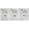 Image 1 : Lot of (3) 2016-Mo Mexico Proof 1/20 oz Silver Libertad Coins PCGS PR70DCAM