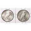 Image 2 : Lot of (2) 1934-1935 $1 Peace Silver Dollar Coins