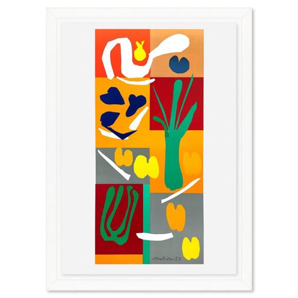 Henri Matisse (1869-1954) "Vegetaux" Limited Edition Lithograph on Paper