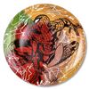Image 1 : Steve Kaufman (1960-2010) "Spider-Man" Hand Painted Plate