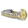 Image 4 : Rolex Ladies Two Tone Ruby and Diamond Datejust Wristwatch With Rolex Box