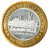 Image 2 : .999 Silver Colorado Belle Laughlin, Nevada $10 Casino Limited Edition Gaming Token