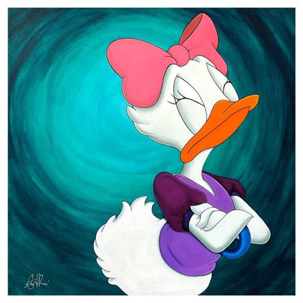 Stephen Reis "The Lady Will Have None of It" Limited Edition Giclee on Canvas