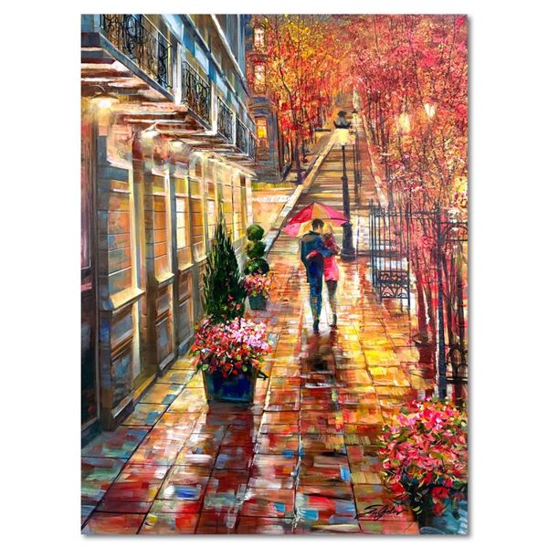 Vadik Suljakov "Just the Two of Us" Original Oil on Canvas