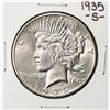 Image 1 : 1935-S $1 Peace Silver Dollar Coin